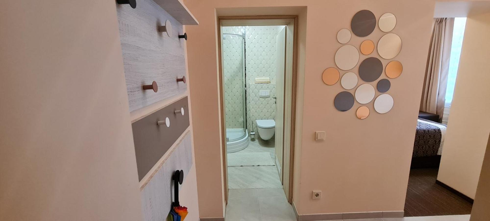 Apartamentai Vyta Klaipėda Rum bild
