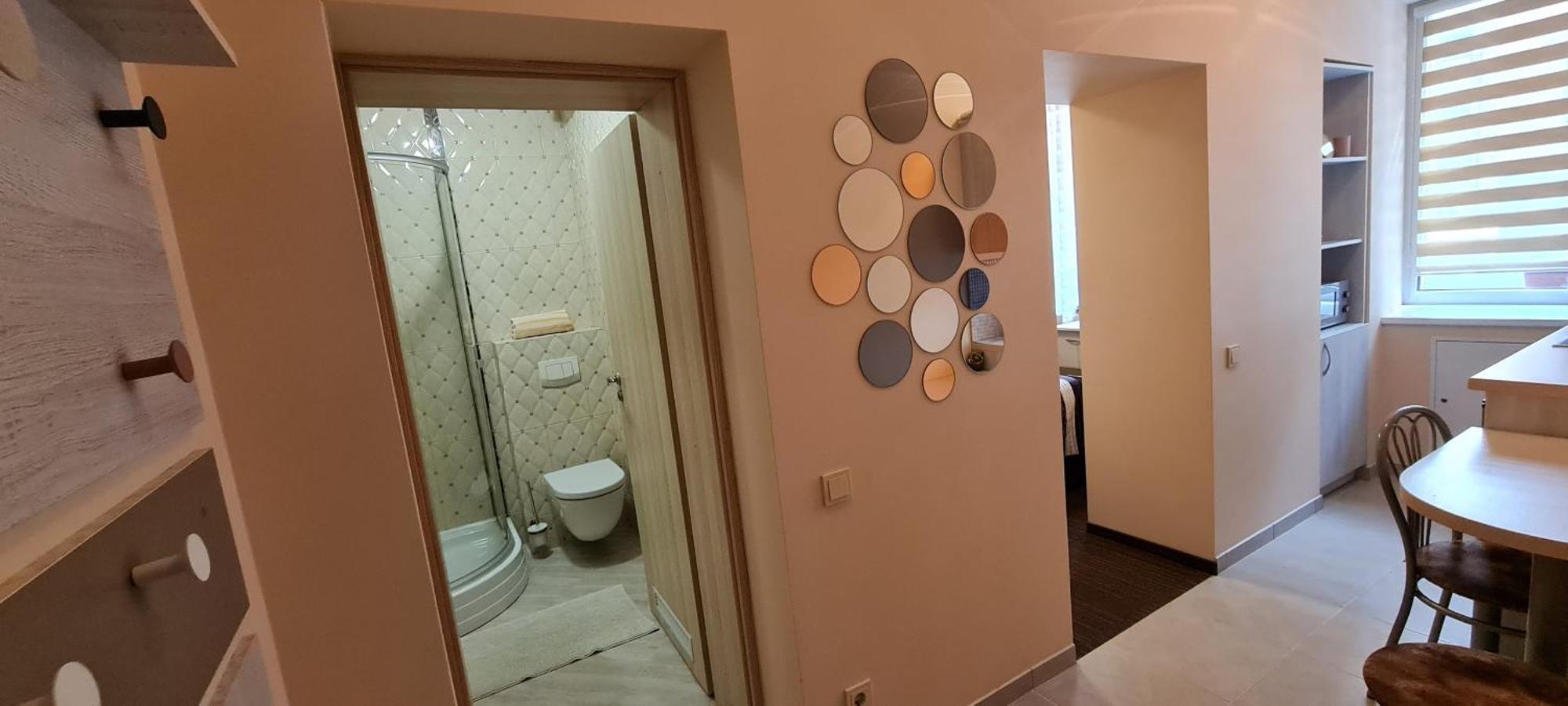 Apartamentai Vyta Klaipėda Rum bild